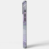 Verbluffende moderne abstracte fractale kunst bloe Case-Mate iPhone case (Achterkant / Links)