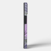 Verbluffende moderne abstracte fractale kunst bloe Case-Mate iPhone case (Achterkant / Rechts)