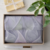 Verbluffende moderne abstracte fractale kunst bloe tissuepapier (Geschenk)
