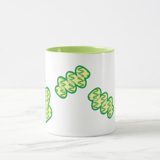 Verbluffende Mok van Spirulina (Midden)