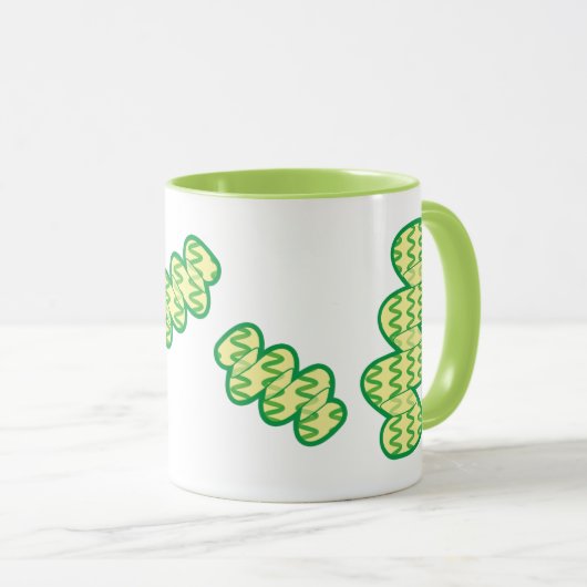 Verbluffende Mok van Spirulina (Voorkant rechts)