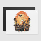 Verbluffende  motorfiets Klassieke zonneset C (Voorkant / Achterkant)