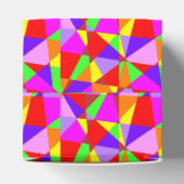 Verbluffende multikleurige modellen patroonmoderne bedankdoosjes (Bovenkant)