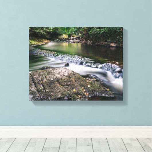 Verbluffende natuur foto canvas afdruk (Insitu (Houten vloer))