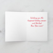 VERBLUFFENDE **NEEF** MET KERST KAART (Binnen)