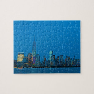 Verbluffende nieuwe New York Skyline Legpuzzel