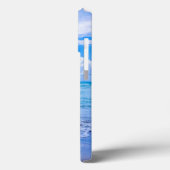 Verbluffende oceaangolven Hoesje-Mate iPhone case (Achterkant / Links)