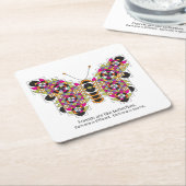 Verbluffende Onderzetters van het patroonpatroonpa (Schuin)