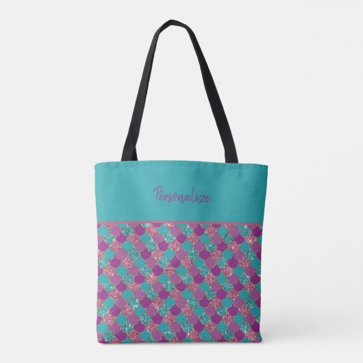 Verbluffende pastei voor zeemeerminnen tote bag (Achterkant)