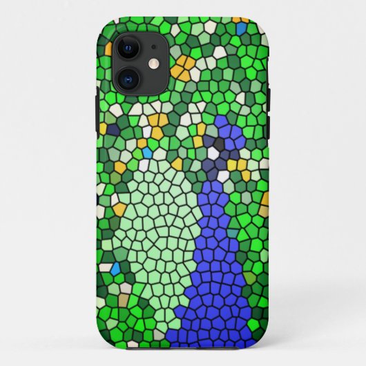Verbluffende Peacock-mozaïekkunstgeschenken op maa Case-Mate iPhone Case (Achterkant)