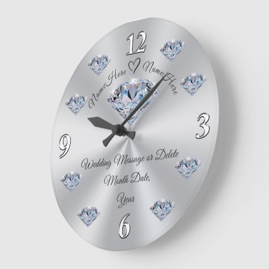 Verbluffende persoonlijke huwelijkspresentaties, h grote klok (Hoek)