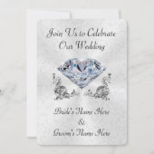 Verbluffende persoonlijke uitnodigingen voor diama (Voorkant)