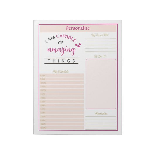 Verbluffende positieve bevestigende offerte voor d notitieblok (Linkerzijde)