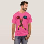 Verbluffende Powerlifter I Gewichtheffen Gift Tshi T-shirt (Voorkant volledig)