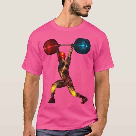 Verbluffende Powerlifter I Gewichtheffen Gift Tshi T-shirt (Voorkant)
