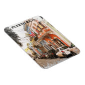 Verbluffende Puerto Rico Vintage Travel Magneet (Rechterzijde)