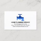 Verbluffende Red Roof Lijst Handyman Tools Visitekaartje (Achterkant)