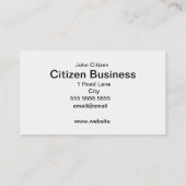 Verbluffende rode roos visitekaartje (Achterkant)