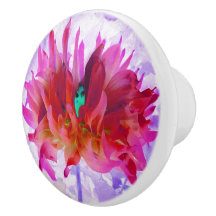 Verbluffende roze Cactus Dahlia