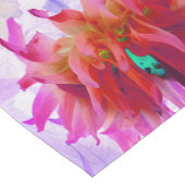 Verbluffende roze Cactus Dahlia Korte Tafelloper (Hoek)