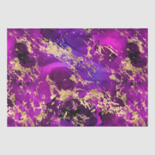 Verbluffende roze en goudmarmer tissuepapier