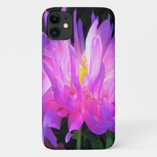 Verbluffende roze en Paarse Cactus Dahlia Case-Mate iPhone Case (Achterkant)