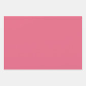 Verbluffende roze & groene moderne strepen inpakpapier vel (Voorkant 2)