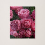 Verbluffende roze rozen legpuzzel (Verticaal)