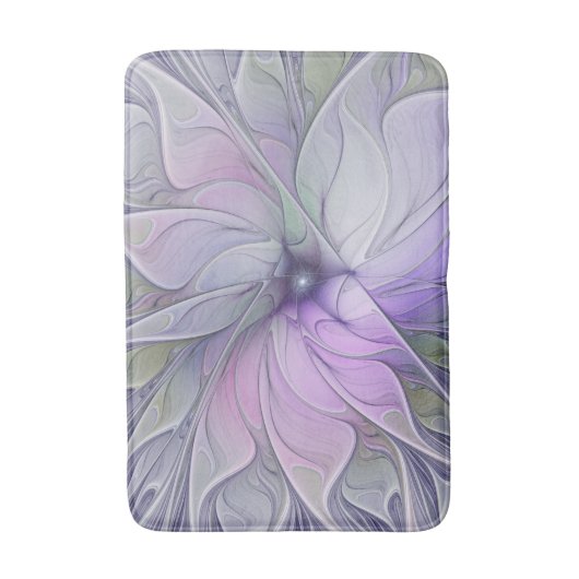 Verbluffende schoonheid Moderne Abstracte fractale Badmat (Voorkant Verticaal)