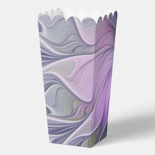 Verbluffende schoonheid Moderne Abstracte fractale Bedankdoosjes (Achterkant)