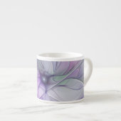 Verbluffende schoonheid Moderne Abstracte fractale Espresso Kop (Voorkant rechts)