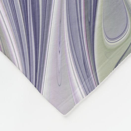 Verbluffende schoonheid Moderne Abstracte fractale Fleece Deken (Hoek)
