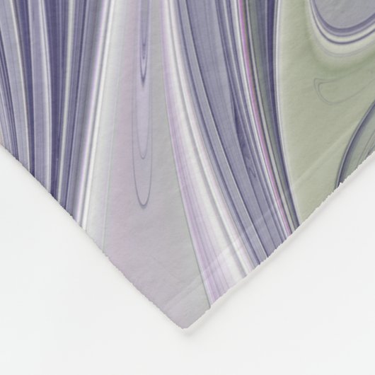 Verbluffende schoonheid Moderne Abstracte fractale Fleece Deken (Hoek)