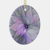 Verbluffende schoonheid Moderne Abstracte fractale Keramisch Ornament (Rechts)