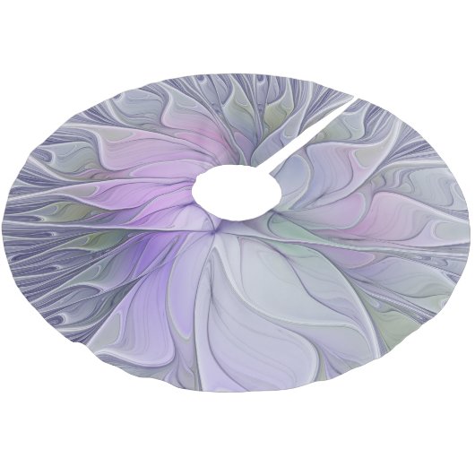 Verbluffende schoonheid Moderne Abstracte fractale Kerstboom Rok (Gekanteld)