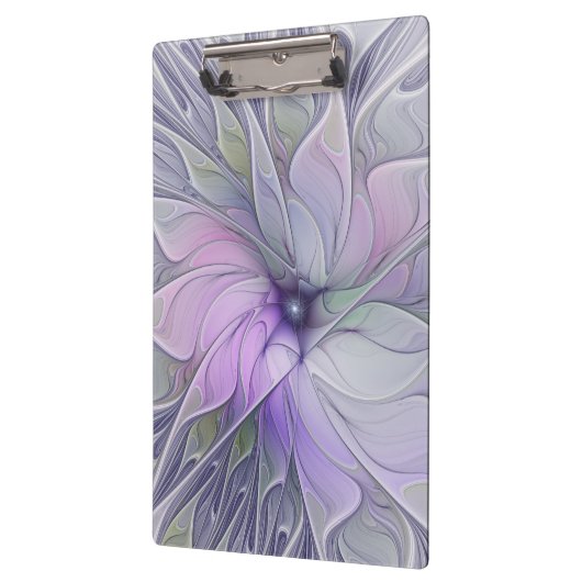 Verbluffende schoonheid Moderne Abstracte fractale Klembord (Links)