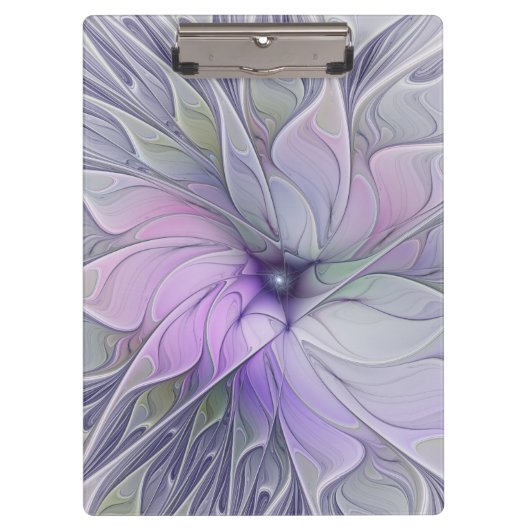 Verbluffende schoonheid Moderne Abstracte fractale Klembord (Voorkant)