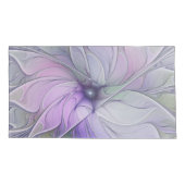 Verbluffende schoonheid Moderne Abstracte fractale Kussensloop (Achterkant)