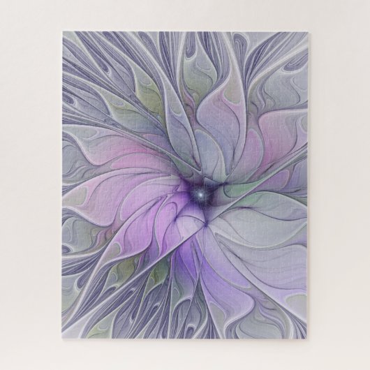 Verbluffende schoonheid Moderne Abstracte fractale Legpuzzel (Verticaal)