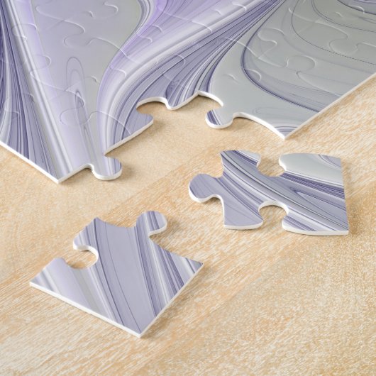 Verbluffende schoonheid Moderne Abstracte fractale Legpuzzel (Zijkant)