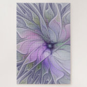 Verbluffende schoonheid Moderne Abstracte fractale Legpuzzel (Verticaal)