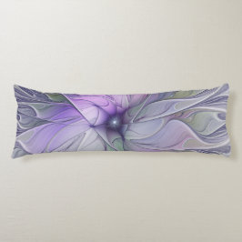 Verbluffende schoonheid Moderne Abstracte fractale Lichaamskussen