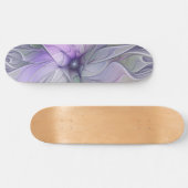 Verbluffende schoonheid Moderne Abstracte fractale Persoonlijk Skateboard (Horizontaal)