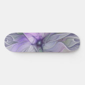 Verbluffende schoonheid Moderne Abstracte fractale Persoonlijk Skateboard (Horizontaal)
