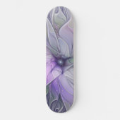 Verbluffende schoonheid Moderne Abstracte fractale Persoonlijk Skateboard (Voorkant)