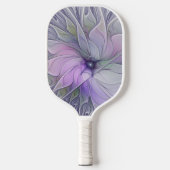 Verbluffende schoonheid Moderne Abstracte fractale Pickleball Paddle (Voorkant)