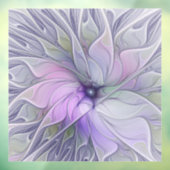 Verbluffende schoonheid Moderne Abstracte fractale Raamsticker (Vel 3)