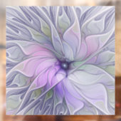 Verbluffende schoonheid Moderne Abstracte fractale Raamsticker (Vel 2)