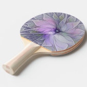 Verbluffende schoonheid Moderne Abstracte fractale Tafeltennisbatje (Voorkant Gekanteld)