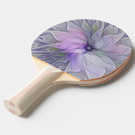 Verbluffende schoonheid Moderne Abstracte fractale Tafeltennisbatje (Voorkant Gekanteld)
